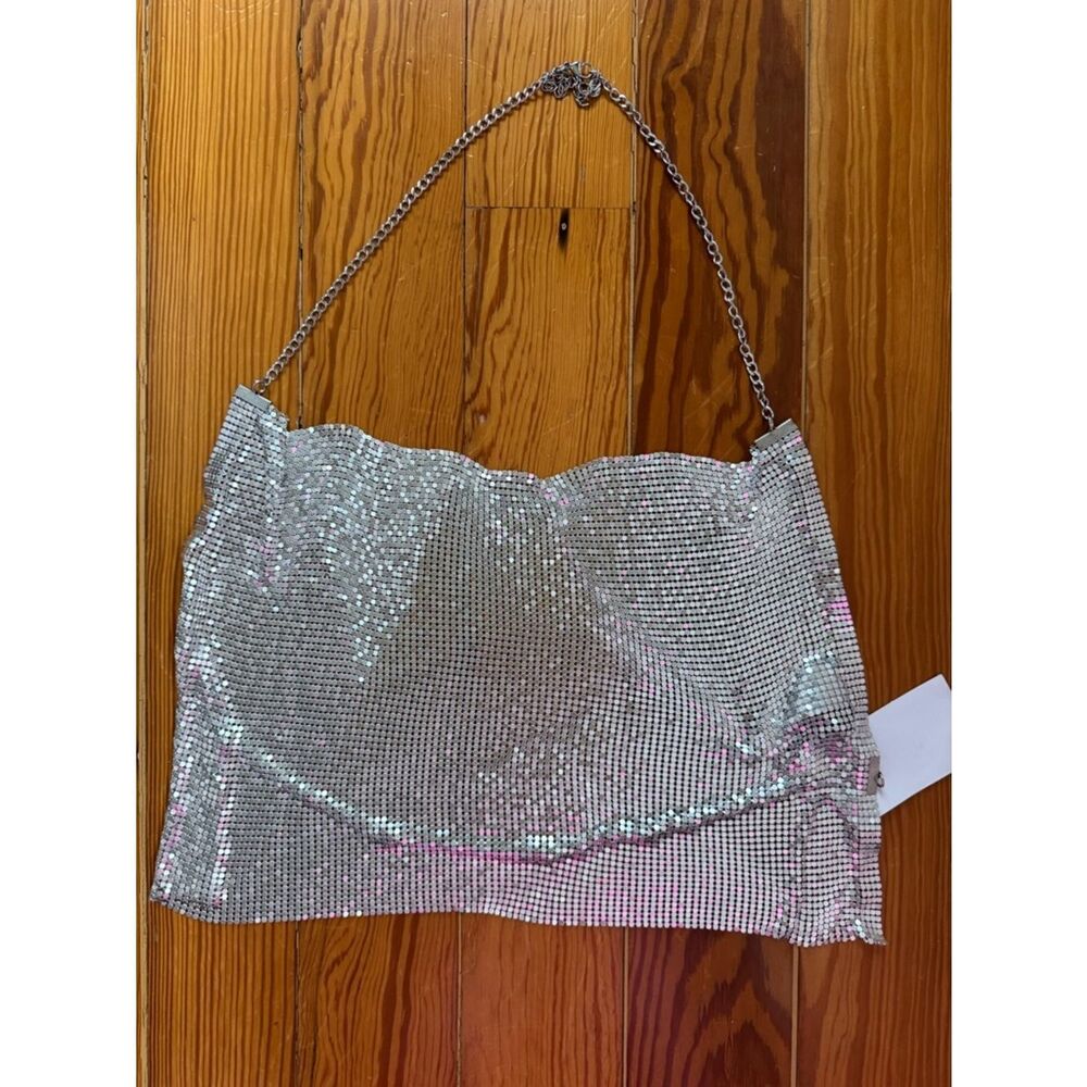 NWT H&M Silver Chain Top